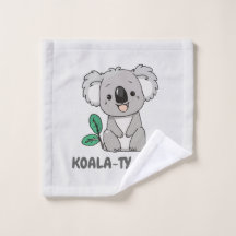 Tissu de lavage Koala