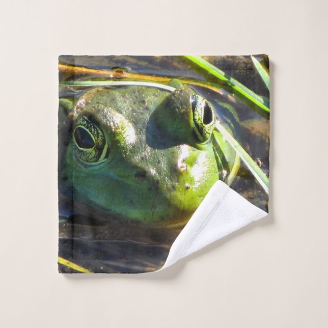Tissu de lave-grenouille (Gant de toilette)
