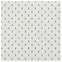 De mignons petits arbres de Noël sur blanc