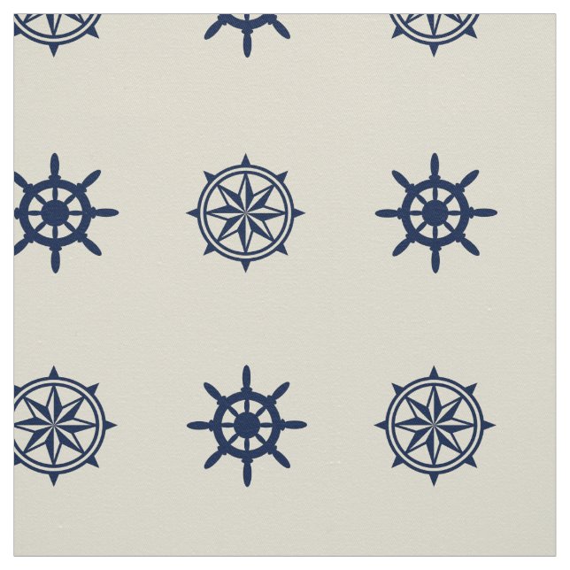 Tissu de motif de roue de bateau de rose de (Échantillon)