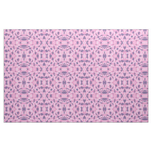 Tissu de Motifs géométriques Abstraits rose violet