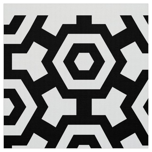 Tissu de peuplier des anneaux d'hexagone (Échantillon)