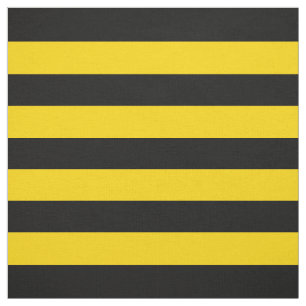 Tissu de rayures jaune/noir