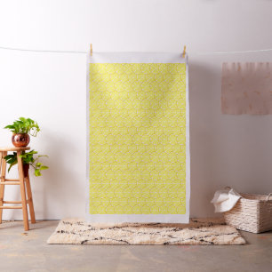 Tissu de tranches de citron d'été