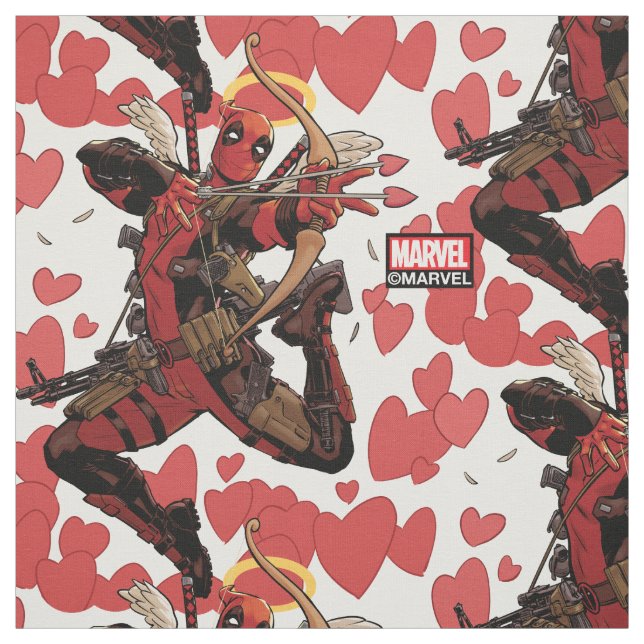 Tissu Deadpool Cupid (Échantillon)