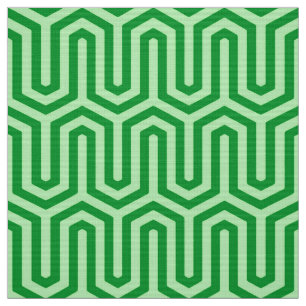 Tissu Déco motif égyptien - Jade vert