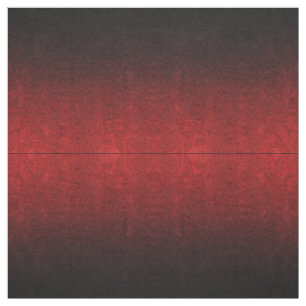 Tissu Dégradé de Parties scintillant rouge et noire