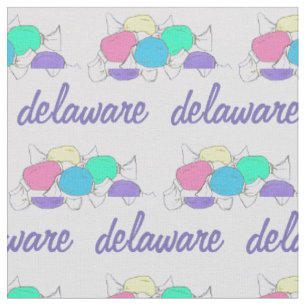 Tissu Delaware Boardwalk Salt Water Taffy Candy Beach DE