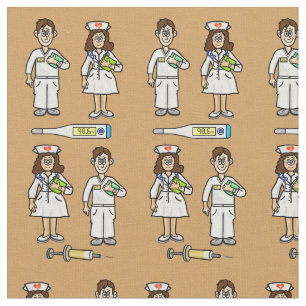Tissu des infirmières masculines et féminines