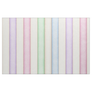 Tissu Des rayures colorées dans des pastels en détresse 