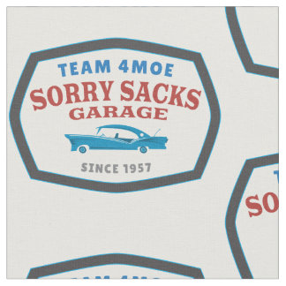 Tissu désolé de garage de sacs à l'équipe 4Moe