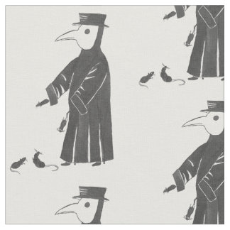 Tissu d'esprit de peste