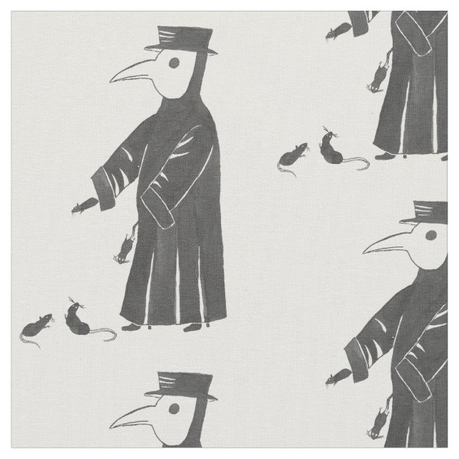 Tissu d'esprit de peste (Fermer)