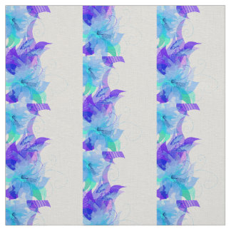 TISSU DESSINS DE FEUILLES