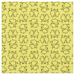 Tissu Deux Beaux Oiseaux Bébés Bébés Bébés COULEUR