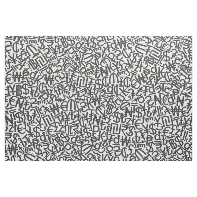 Tissu Devise (Yard)