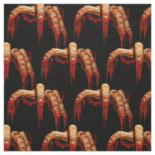 Tissu d'Halloween sanglant Tissus d'Halloween pers