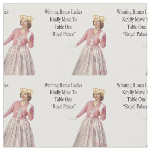 Tissu Dice Bunco Queen
