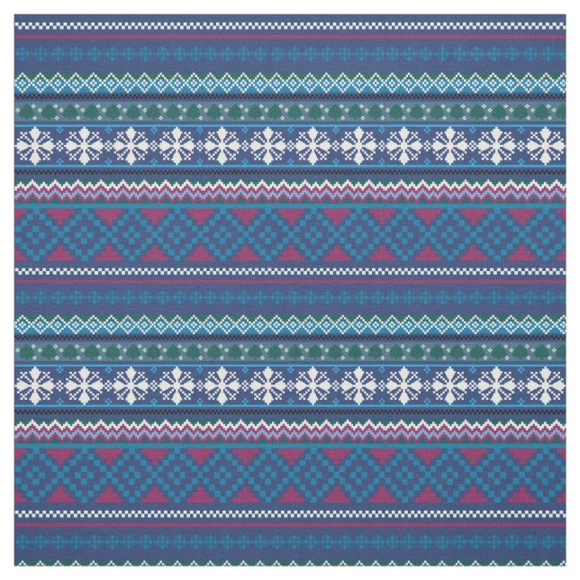 Tissu d'impression du pull-flakes d'hiver (Échantillon)