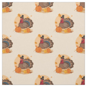 Tissu dinde pèlerine