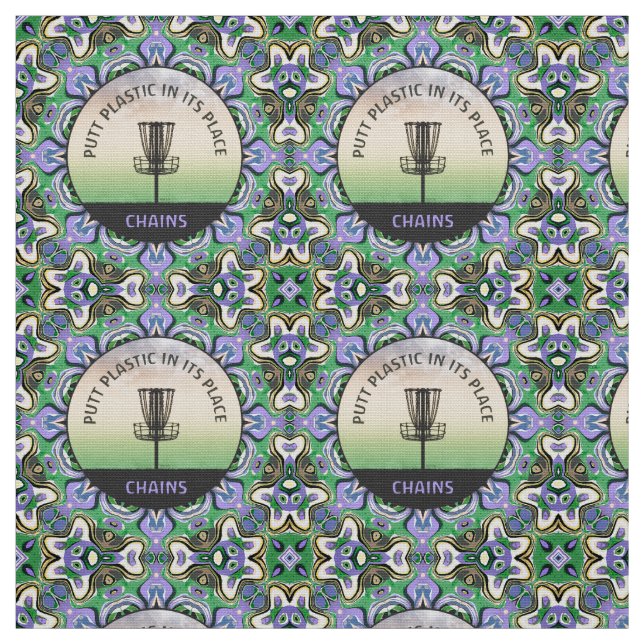 Tissu Disk Golf Mandala (Échantillon)