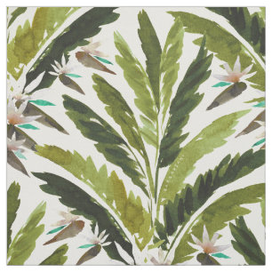Tissu DIVERSION TROPICALE Oiseau du Paradis