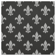 do-it-yourself Couleur BG, Gris Dk Fleur De Lis Sz