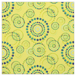 Tissu Dots Circle Power Flowers II + votre backgr. & idé