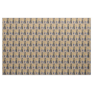 Tissu d'ours Polar Bear Art Fabric Personnalisable
