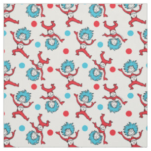Tissu Dr. Seuss Chose Une Chose Deux Jumeaux Baby Show