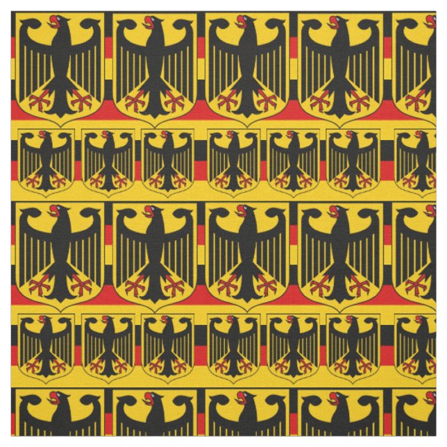 Tissu Drapeau allemand Eagle Sybol Fabric /Allemagne (Échantillon)