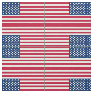 Tissu Drapeau américain