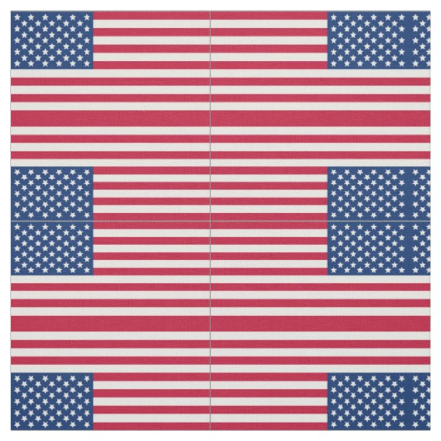 Tissu Drapeau américain (Échantillon)