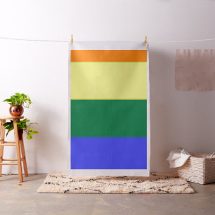 Tissu Drapeau arc-en-ciel gay pride