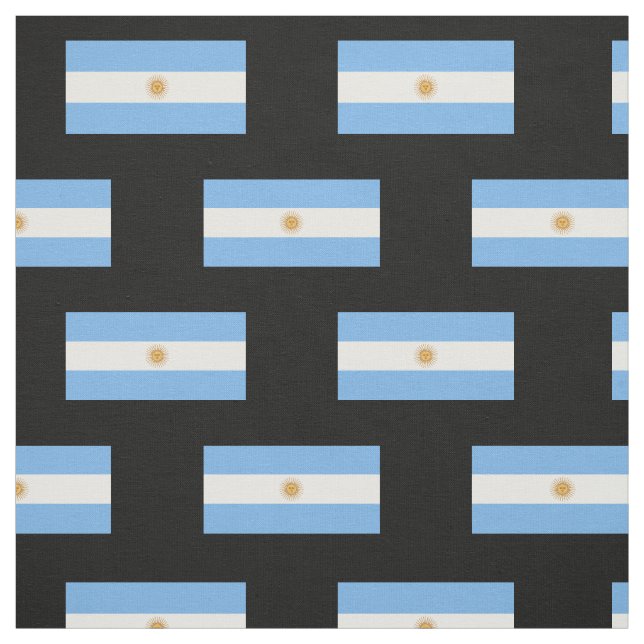 Tissu Drapeau argentin traditionnel (Échantillon)