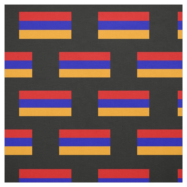 Tissu Drapeau arménien (Échantillon)