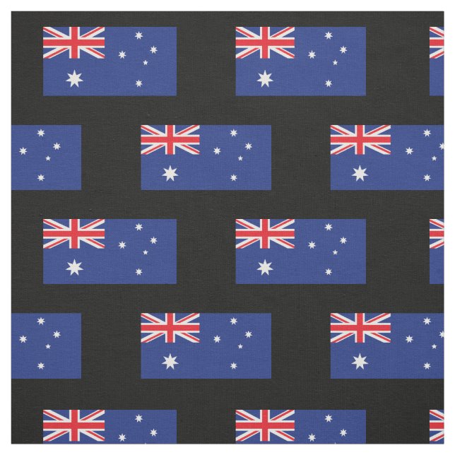 Tissu Drapeau australien (Échantillon)