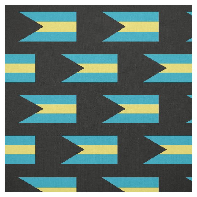 Tissu Drapeau bahamien classique (Échantillon)