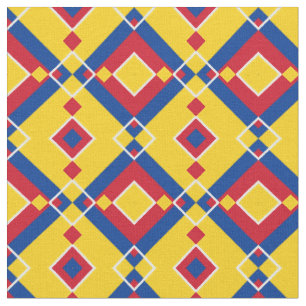 Tissu Drapeau colombien et mode textile branché