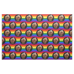Tissu Drapeau de couleur des personnes queer de Slippery
