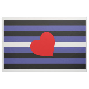 Tissu Drapeau de fierté en cuir