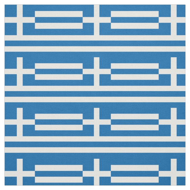 Tissu Drapeau de la Grèce (Échantillon)
