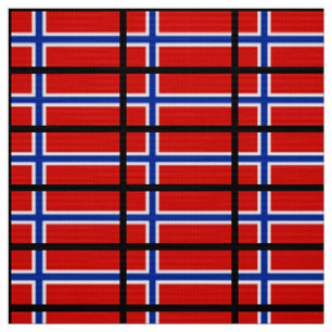 Tissu Drapeau de la Norvège