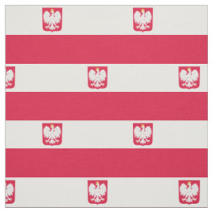 Tissu Drapeau de la Pologne