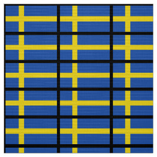 Tissu Drapeau de la Suède
