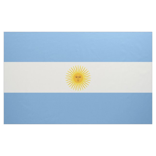 Tissu Drapeau de l'Argentine (Yard)