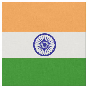 Tissu Drapeau de l'Inde