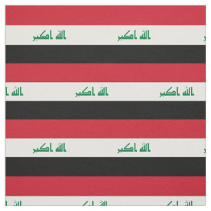 Tissu Drapeau de l'Irak
