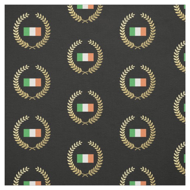 Tissu Drapeau de l'Irlande (Échantillon)