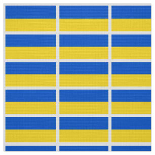 Tissu Drapeau de l'Ukraine